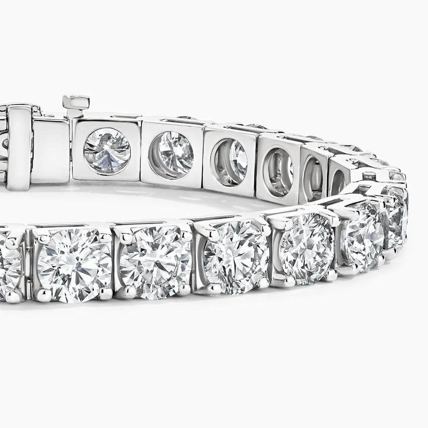 27CTW 7 inch Sparkling Lab Grown Diamond Tennis Bracelet