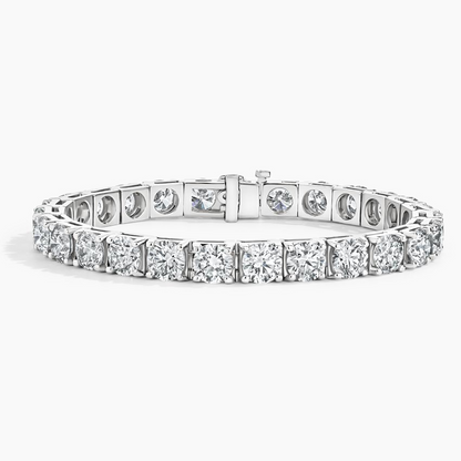 27CTW 7 inch Sparkling Lab Grown Diamond Tennis Bracelet
