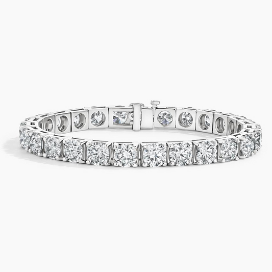 27CTW 7 inch Sparkling Lab Grown Diamond Tennis Bracelet