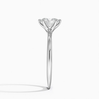 3/4Ct Oval Lab Grown Diamond Six-Prong Solitaire Ring