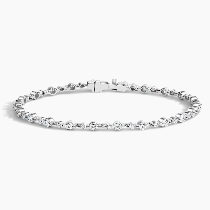 2.75CTW 7 inch Lab Grown Diamond Simple Tennis Bracelet