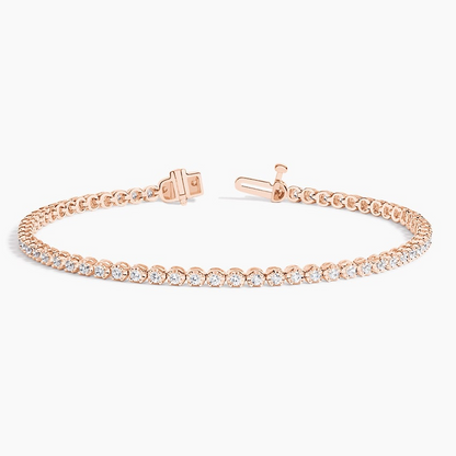 1CTW 7inch Certified Lab Grown Diamond Tennis Bracelet