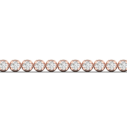 3.00CTW Four Prong Round Lab Grown Diamond Tennis Bracelet