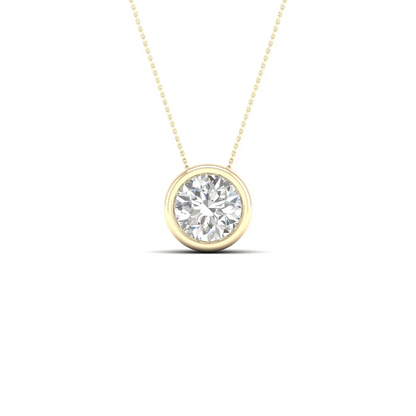 0.50 CTW Lab Grown Diamond Solitaire Pendant