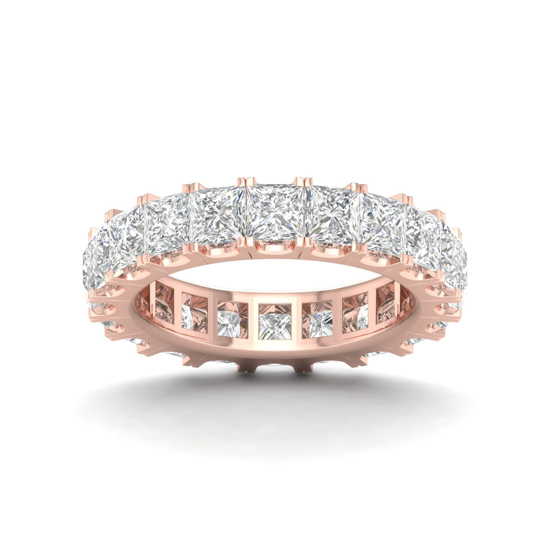 5 ctw Princess Eternity Lab Grown Diamond Wedding Band