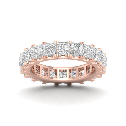 5 ctw Princess Eternity Lab Grown Diamond Wedding Band
