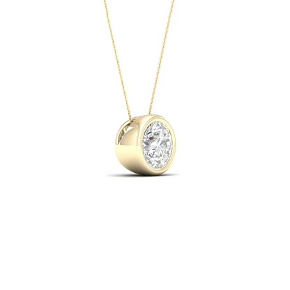 0.50 CTW Lab Grown Diamond Solitaire Pendant