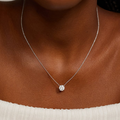 2 CTW Lab Grown Diamond Custom Round Pendant