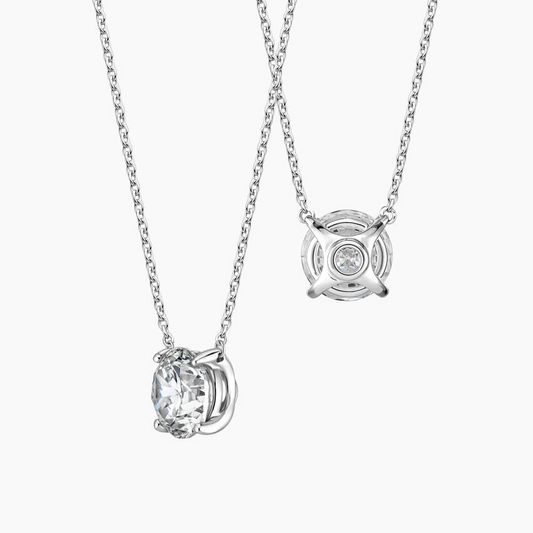 2 CTW Lab Grown Diamond Custom Round Pendant