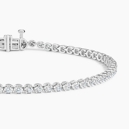 1CTW 7inch Certified Lab Grown Diamond Tennis Bracelet