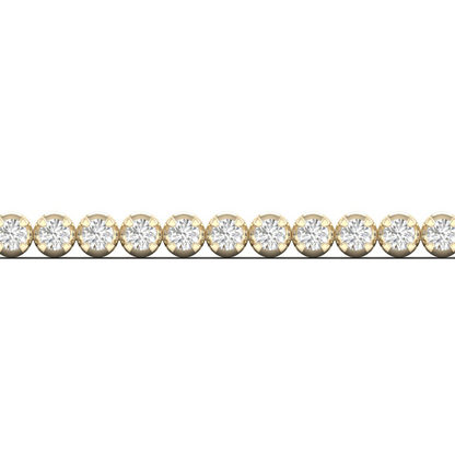 3.00CTW Four Prong Round Lab Grown Diamond Tennis Bracelet