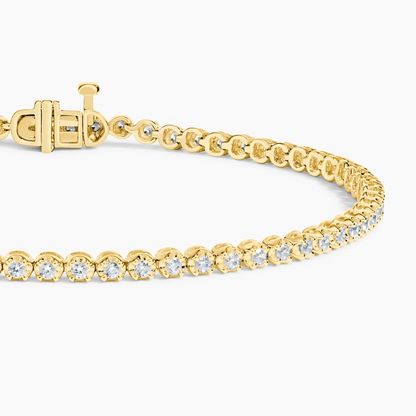 1CTW 7inch Certified Lab Grown Diamond Tennis Bracelet