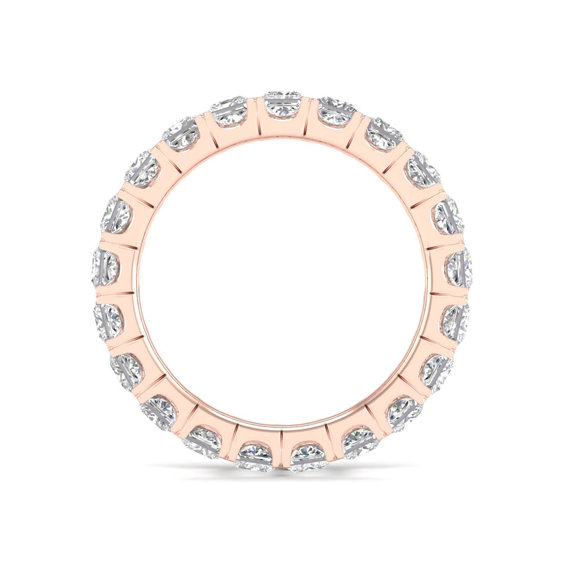 3 CTW Princess Diamond Eternity Lab Grown Diamond Wedding Band