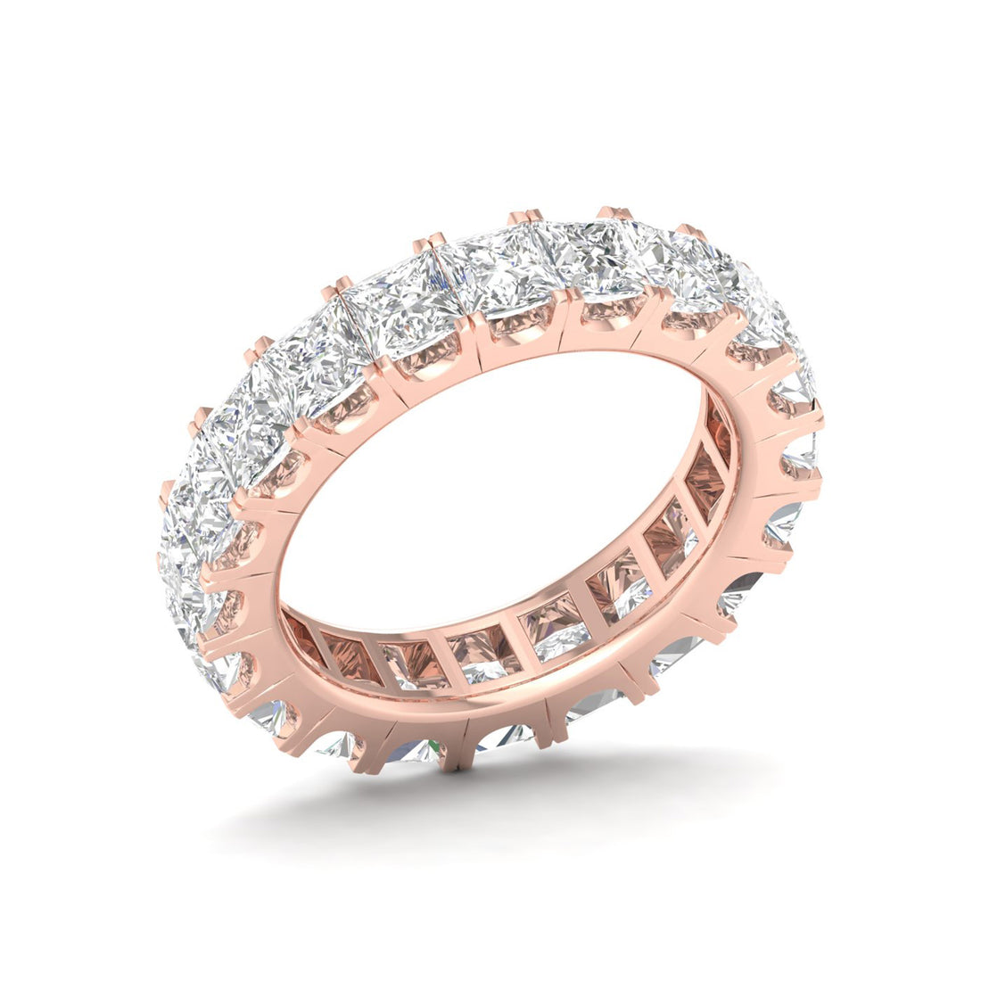 5 ctw Princess Eternity Lab Grown Diamond Wedding Band