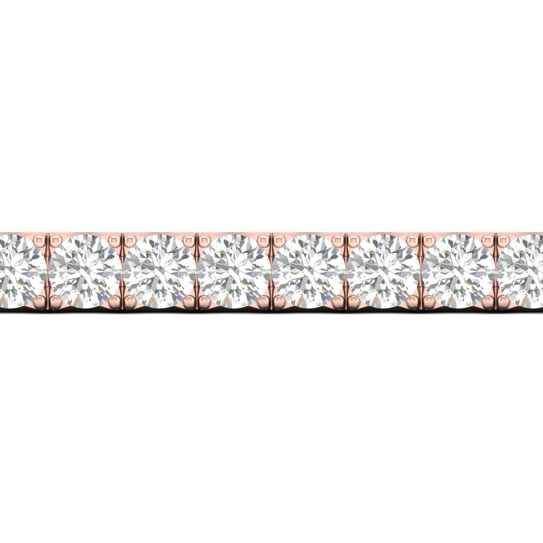 20CTW Four Prong Lab Grown Diamond Round Tennis Bracelet