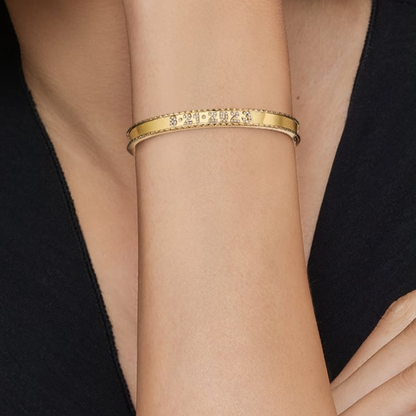 Sol Signature Lab Grown Diamond 6.5 inch Bracelet in Gold