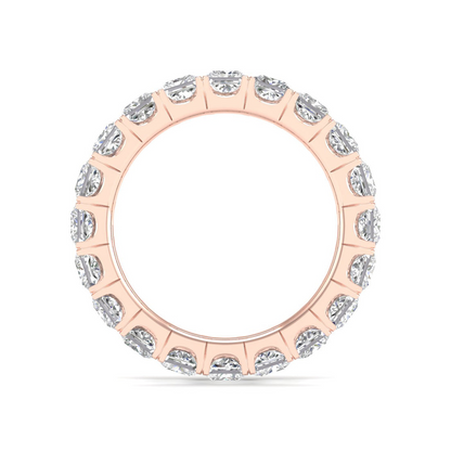 4 CTW Princess Eternity Lab Grown Diamond Wedding Band