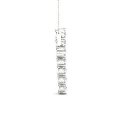1.00CTW Lab Grown Diamond Cross Pendant