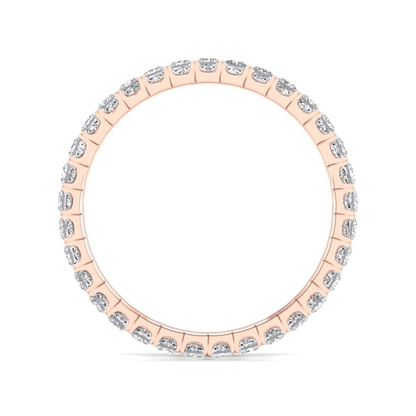 1 CTW Princess Eternity Lab Grown diamond Wedding Band