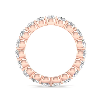 3 CTW Round Eternity Lab Grown Diamond Wedding Band