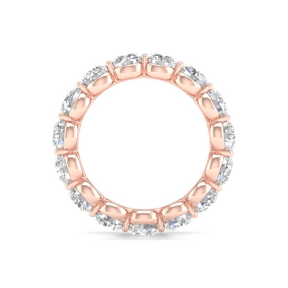 5 CTW Round Eternity Lab Grown Diamond Wedding Band