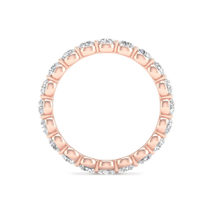 2 CTW Round Eternity Lab Grown Diamond Wedding Band