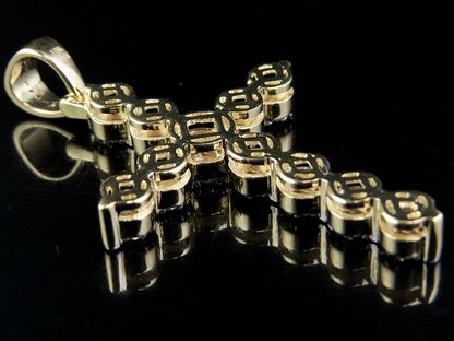 2 Inch Lab Grown Diamond One Row Cluster Prong Pendant