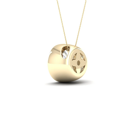 2 CTW Lab Grown Diamond Solitaire Pendant