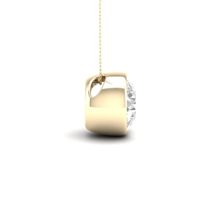 2 CTW Lab Grown Diamond Solitaire Pendant