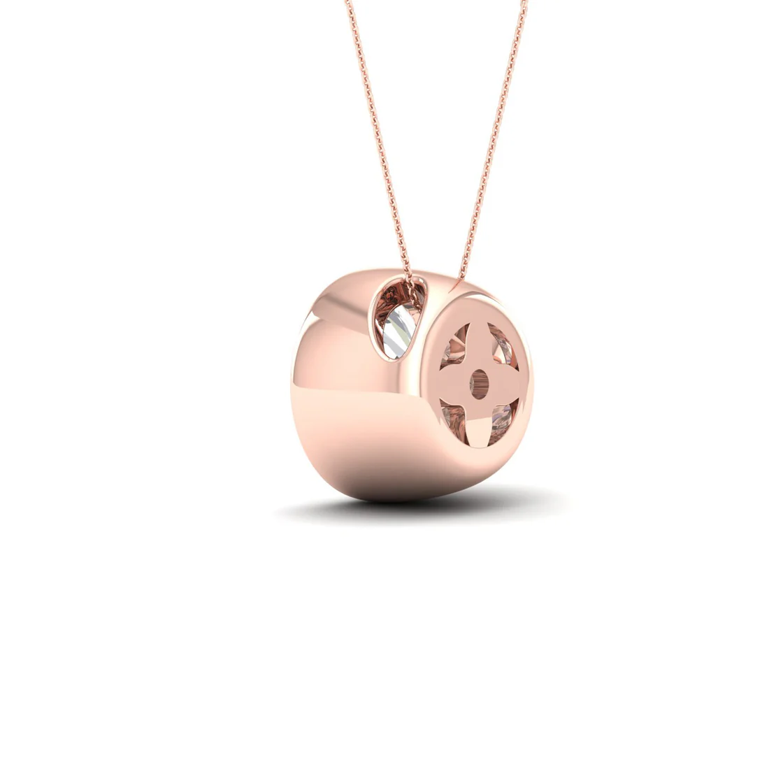 2 CTW Lab Grown Diamond Solitaire Pendant