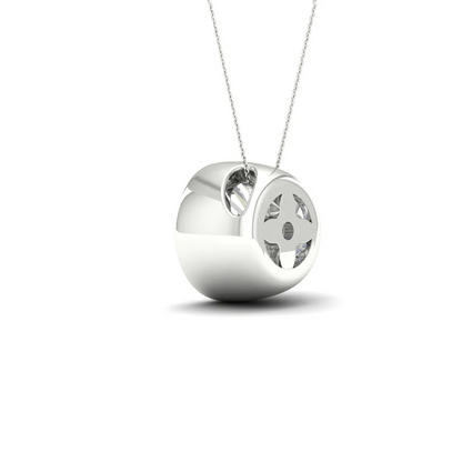 2 CTW Lab Grown Diamond Solitaire Pendant
