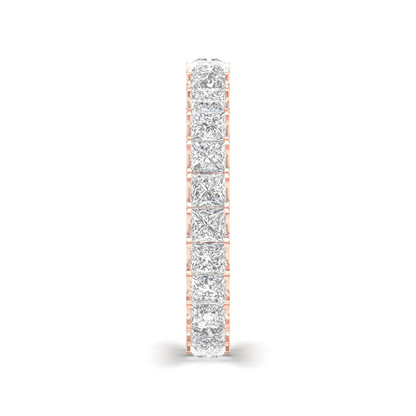 2 CTW Princess Eternity Lab Grown Diamond Wedding Band