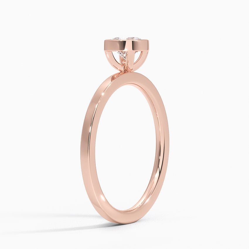 1/2Ct Cushion Lab Grown Diamond Solitaire Ring