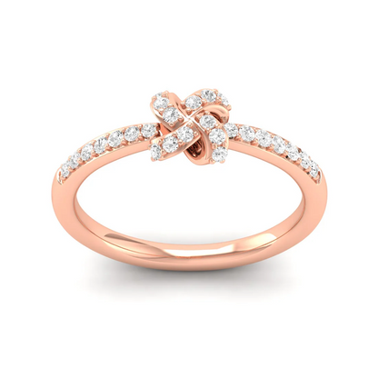 0.23Ctw Lab Grown Diamond Half Eternity Fashion Ring