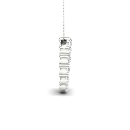 1.00CTW Lab Grown Diamond Classic Circle Pendant