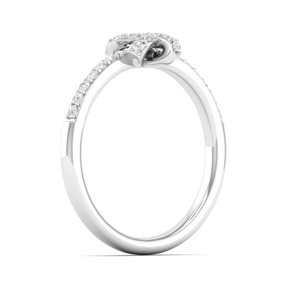 0.23Ctw Lab Grown Diamond Half Eternity Fashion Ring