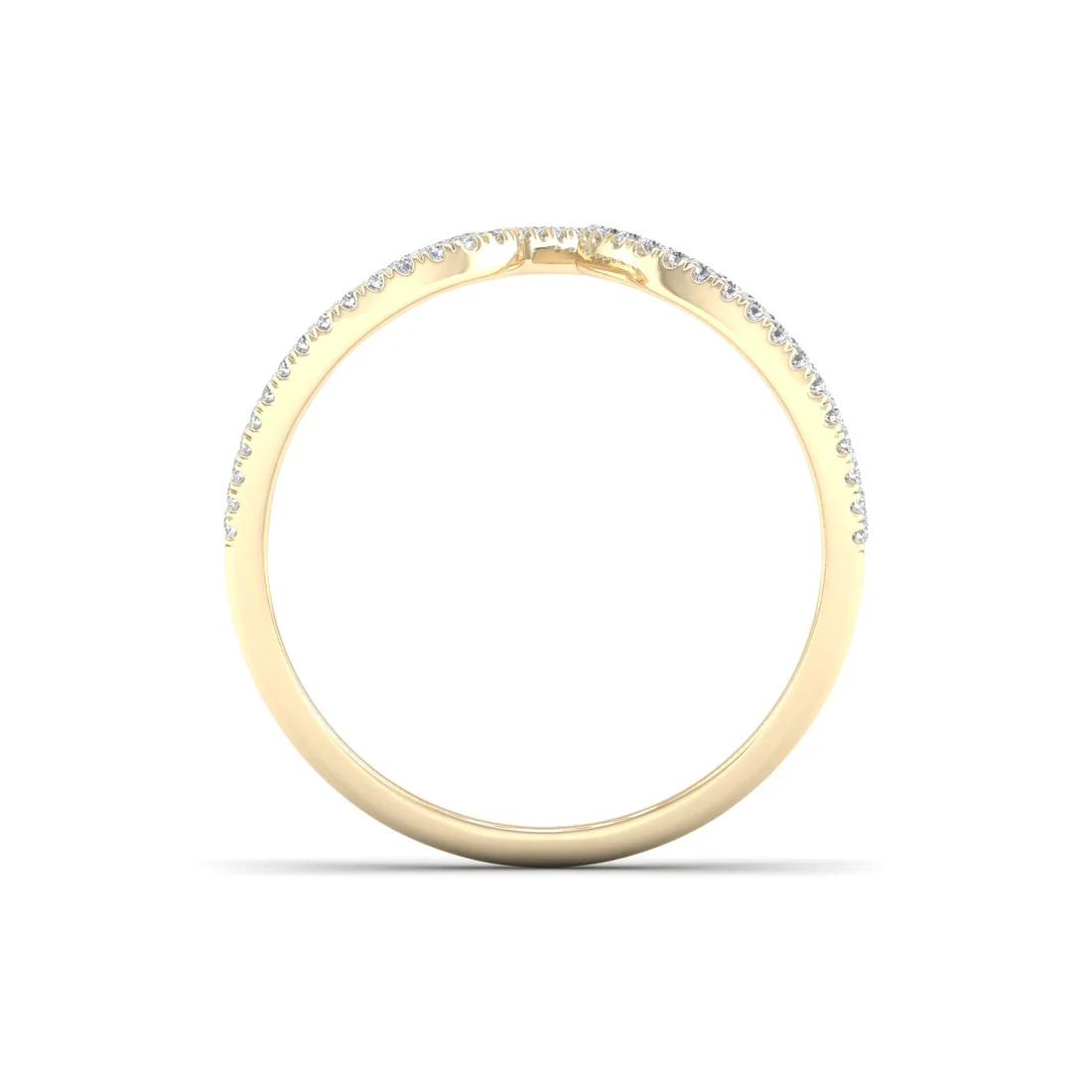 0.40Ctw Round  Lab Grown Diamond Cocktail Ring Band