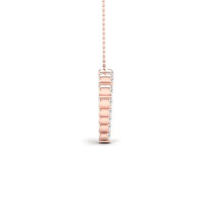 2.00CTW Lab Grown Diamond Heart Pendant