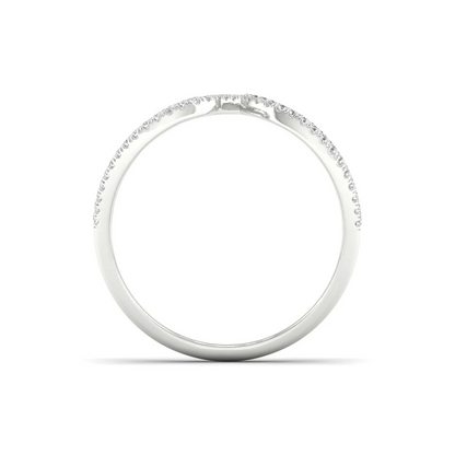 0.40Ctw Round  Lab Grown Diamond Cocktail Ring Band