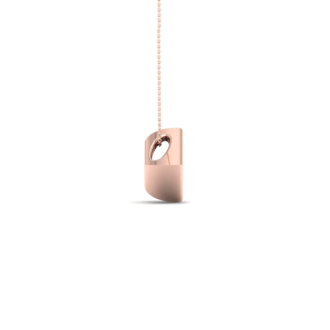1 CTW Lab Grown Diamond Bezel Set Pendant