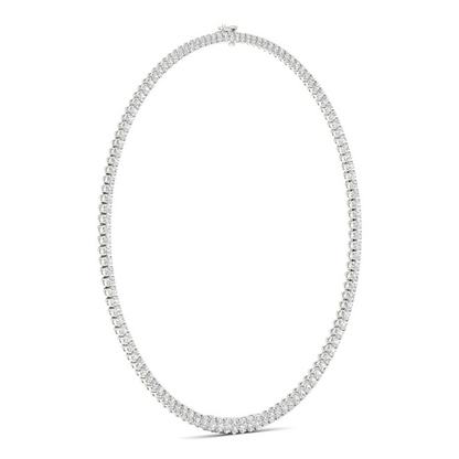 20CTW Lab Grown Diamond Tennis Chain Necklace For Women