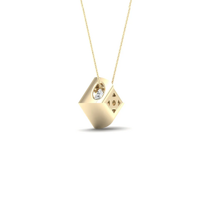 1 CTW Lab Grown Diamond Bezel Set Pendant