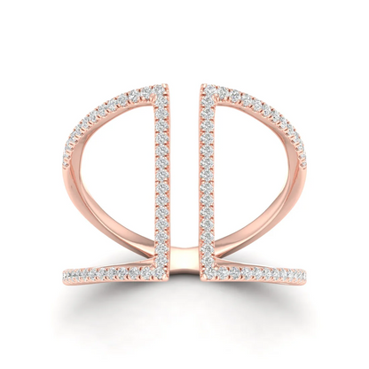 0.30Ctw Lab Grown Diamond Fashion Ring Band