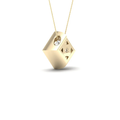 1.50 CTW Lab Grown Diamond Solitaire Pendant