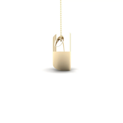 1.50 CTW Lab Grown Diamond Solitaire Pendant