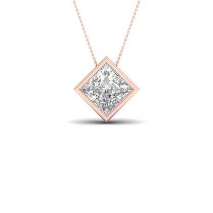 1.50 CTW Lab Grown Diamond Solitaire Pendant