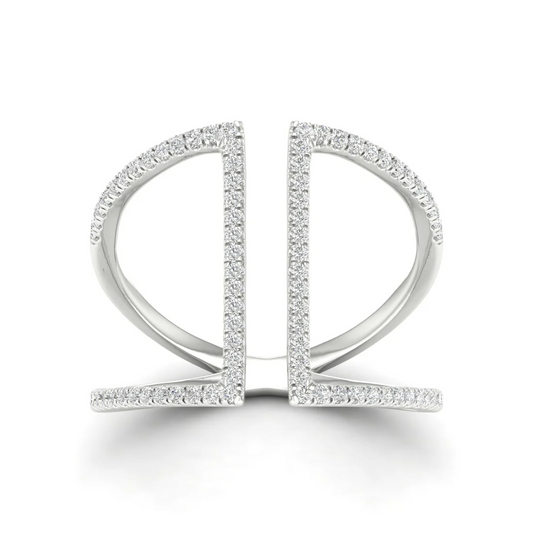 0.30Ctw Lab Grown Diamond Fashion Ring Band