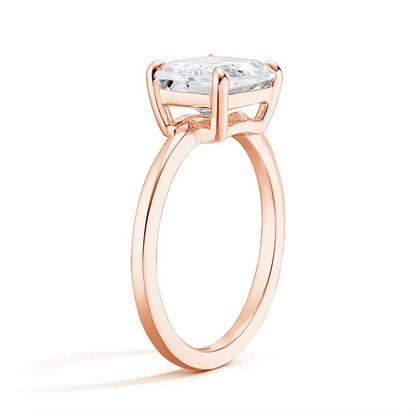 1/2Ct Marquise Lab Grown Diamond Solitaire Engagement Ring