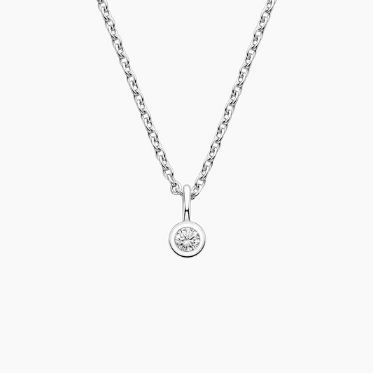 1/10 CTW Lab Grown Diamond Dewdrop Pendant