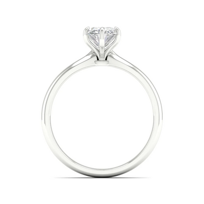 1.50 CTW Oval Cut Lab Grown Diamond Solitaire Ring